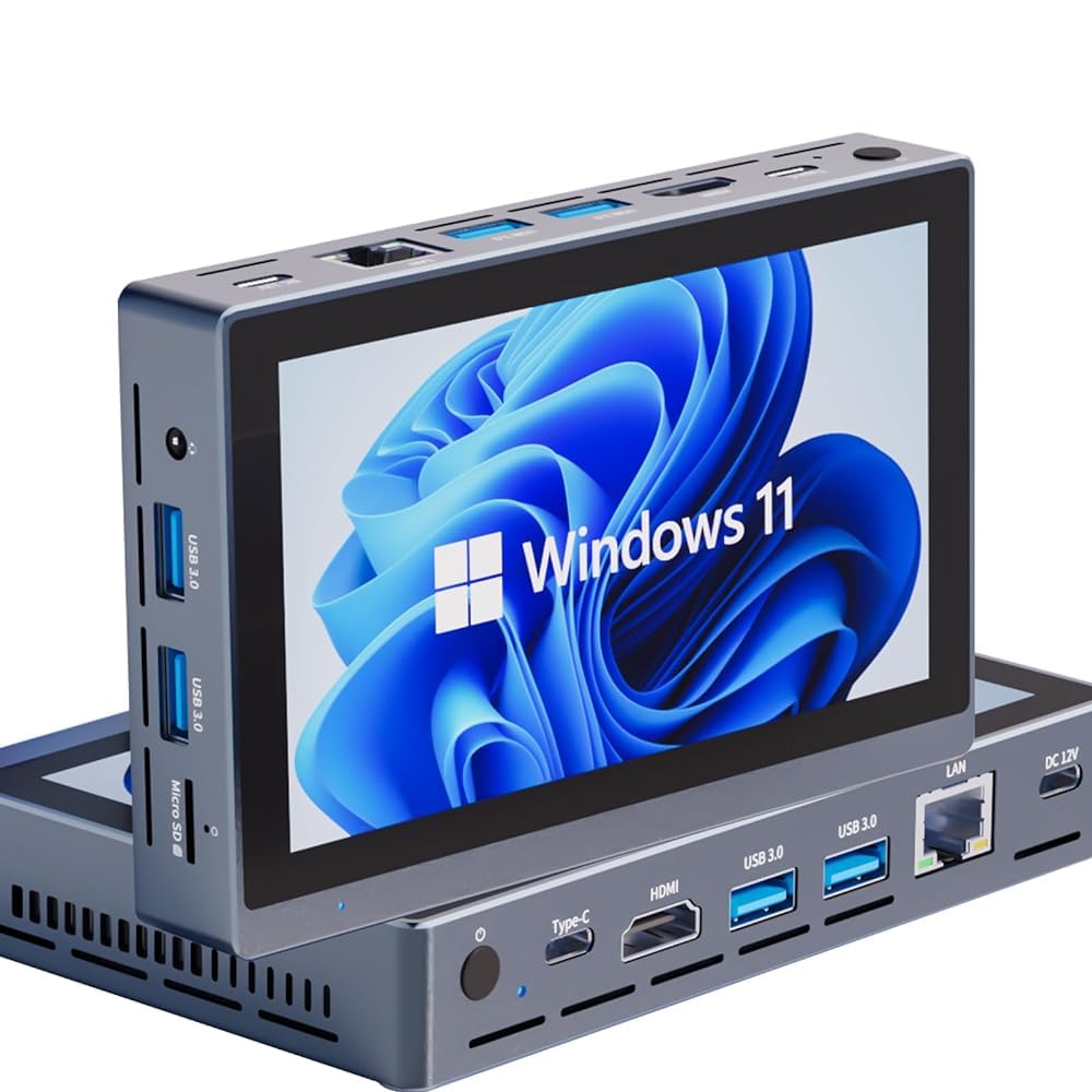 Amazon.co.jp: ミニpc Intel N5095 タッチパネル付きmini pc Windows